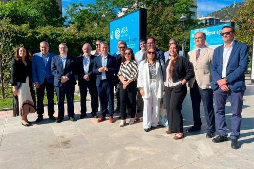 <i>Inauguración de la exposición itinerante con la que la Asociación de Abastecimientos de Agua y Saneamientos de Andalucía para conmemorar 40 años de trayectoria. / Álvaro Guzguti / Diario JAÉN.</i>