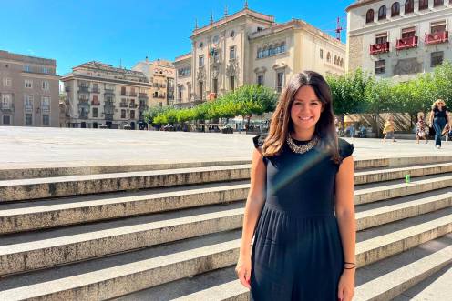 <i>La concejal del Grupo Municipal del PP en el Ayuntamiento de Jaén María Segovia, en imagen de archivo. / PP de Jaén. </i>