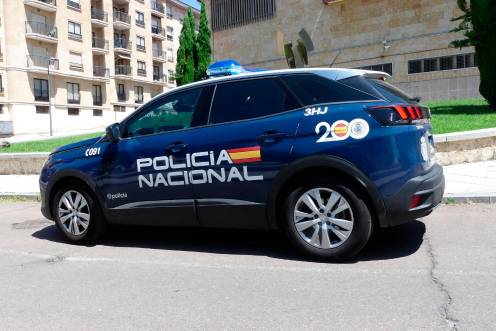 <i>Imagen de recurso de un vehículo de la Policía Nacional.</i>