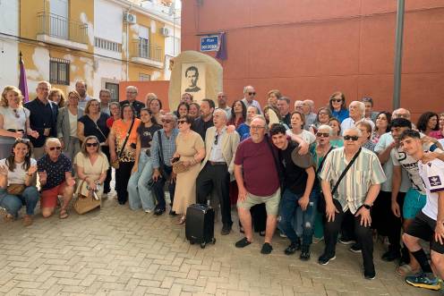<i>Inauguración de la Plaza Don Bosco. / Pablo Espinosa / Diario JAÉN. </i>