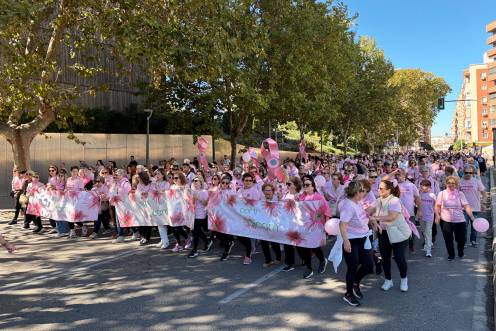 <i>XIV marcha contra el cáncer de mama. / Ana Isabel Bravo / Diario JAÉN. </i>