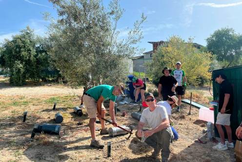 <i>Ensayos para eliminar pesticidas orgánicos y recuperar el cobre en suelos de olivar. / Proyecto Soil O-Live.</i>