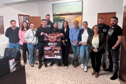 <i>Presentación del Festival de Rock la Púa en Villagordo. </i>