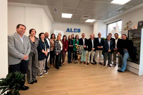 <i>Presentación de la IX Cena Solidaria de ALES. / Junta de Andalucía.</i>