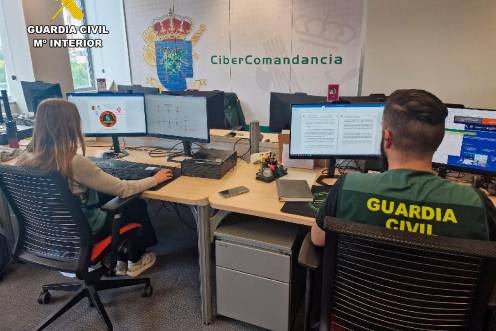 <i>Estafa conocida como “falso soporte técnico”. / Guardia Civil.</i>