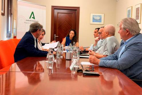 <i>Última reunión de coordinación de delegados, celebrada el 16 de junio. </i>