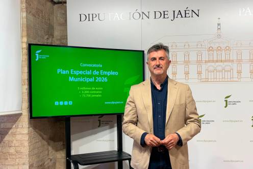 <i>El diputado de Infraestructuras Municipales, José Luis Agea. / Juanfran Paredes / Diario JAÉN.</i>