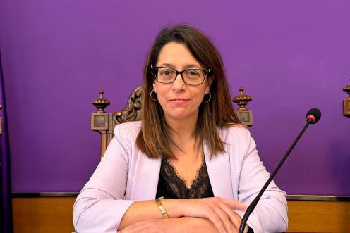 <i>África Colomo, en una imagen de archivo. / PSOE de Jaén. </i>