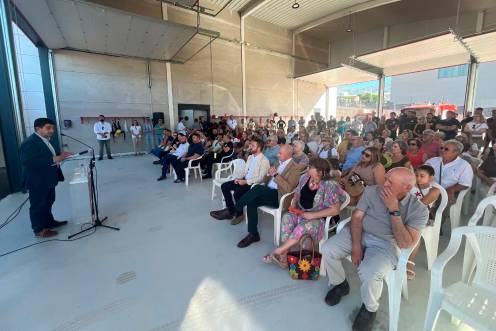 <i>Inauguración del parque de bomberos. / Diputación de Jaén.</i>