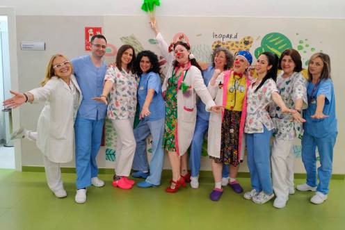 <i>Actividades en el Aula Hospitalaria de Linares. / Junta de Andalucía. </i>