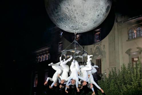 <i>Algunos momentos de las bailarinas sobre el aire. / Ayuntamiento de Jaén.</i>