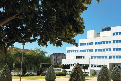 <i>Imagen de la Facultad de Ciencias de la Salud de la UJA.</i>