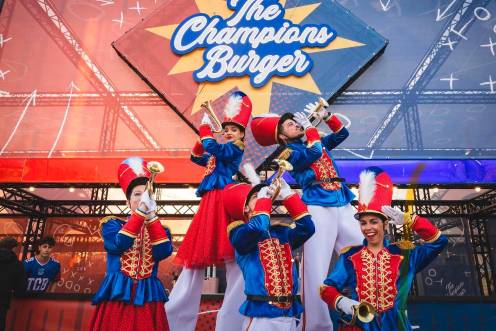 <i>Imagen de presentación The Champions Burger en Jaén. Archivo. / Ayuntamiento de Jaén.</i>