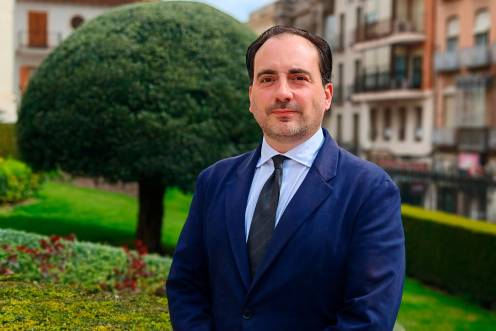 <i>El director de Imefe, José María Mesbailer. / Ayuntamiento de Jaén. </i>