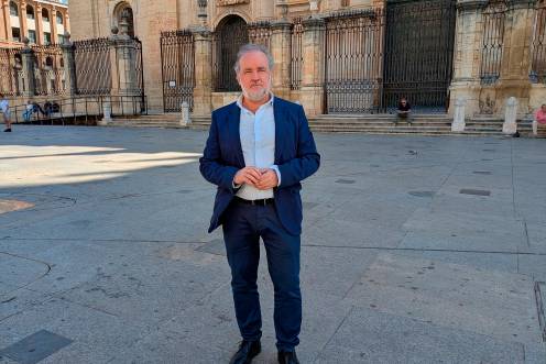 <i>El concejal de Hacienda del Ayuntamiento de Jaén, Francisco Lechuga, en imagen de archivo. / Ayuntamiento de Jaén. </i>