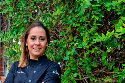 <i>La chef Leticia Navarro.</i>