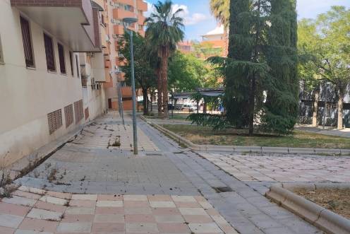 <i>Imagen de archivo del Parque de las Sufragistas, en el Polígono del Valle. / Ayuntamiento de Jaén. </i>