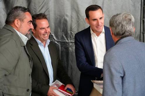 <i>Juan Latorre participa en las Jornadas Técnicas del Cordero Segureño Ecológico. / Diputación de Jaén.</i>