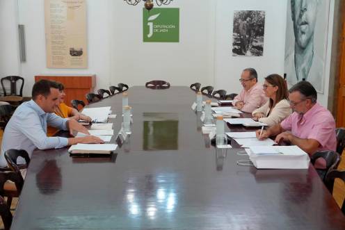 <i>Reunión patronato Fundación Miguel Hernández. / Diputación de Jaén. </i>