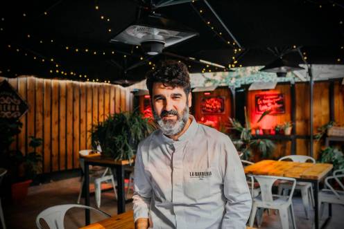 <i>Alejandro Bohórquez Barrera, jefe de cocina de La Barbería.</i>
