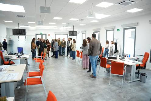 <i>Oficina de empleo de Huelma (Jaén). Archivo. / Europa Press.</i>