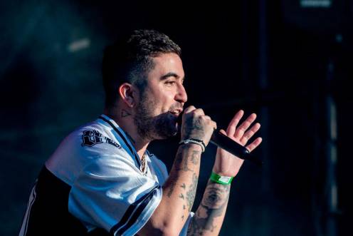 <i>El cantante Beret actúa durante la tercera edición de la Fiesta de la Resurrección. Imagen de archivo. / Ricardo Rubio / Europa Press.</i>