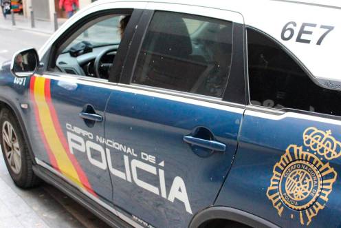 <i>Coche de la Policía Nacional en una imagen de archivo.</i>