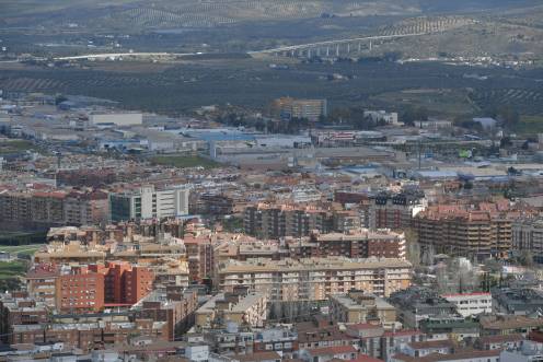 <i>Edificios de viviendas en la capital, en imagen de archivo. / Diario JAÉN. </i>