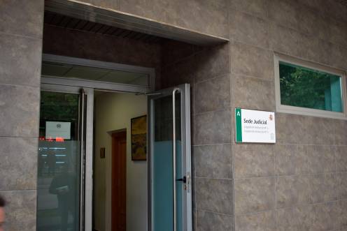 <i>Fachada de los juzgados hasta donde serán trasladados. </i>