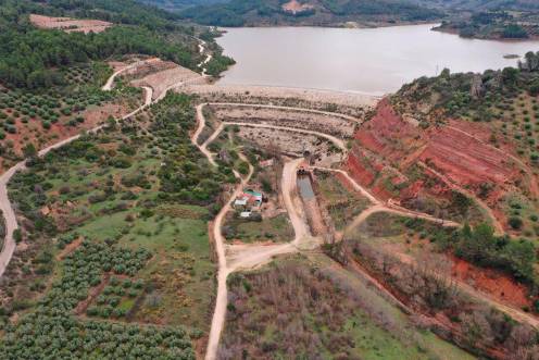<i>Imagen de archivo de la presa de Siles. / CHG.</i>