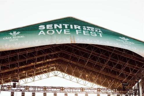<i>Escenario del Sentir Baeza AOVE Fest.</i>