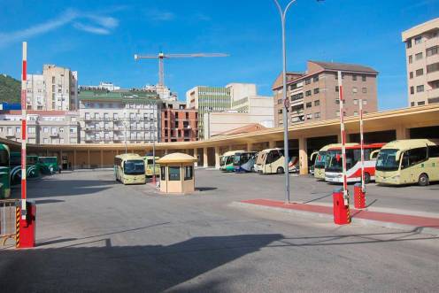 <i>Estación de Autobuses de Jaén. Archivo. / Europa Press.</i>