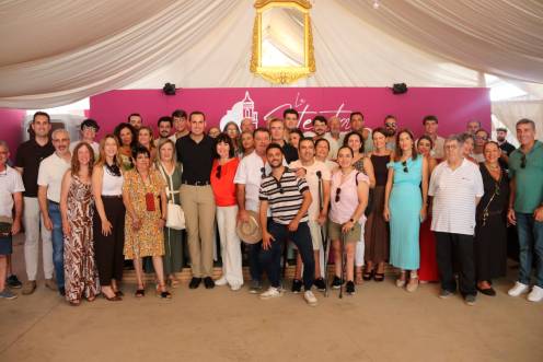<i>Juan Latorre en la Feria de Andújar. / PSOE de Andalucía</i>