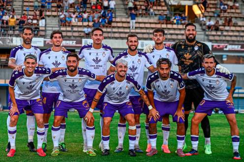 <i>Alineación del Real Jaén ante el Xerez CD. / Real Jaén CF / Miranda López</i>