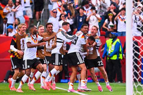 <i>Celebración de uno de los goles de Deniz Undav. / Tom Weller / dpa.</i>