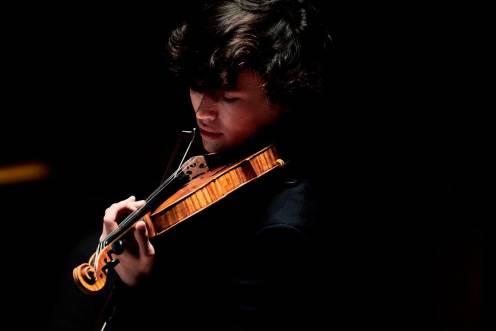 <i>El violinista Daniel Lozakovich. Archivo. / Europa Press.</i>