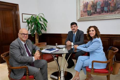 <i>Manuel Fernández se reúne con Gonzalo Mayoral. / Subdelegación del Gobierno.</i>