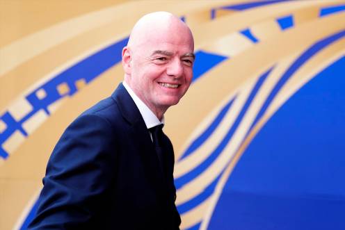 <i>Infantino en la final del Mundial 2026. / Bradley Collyer / PA Wire / dpa.</i>