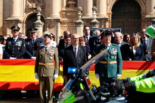 <i>La Guardia Civil celebra el día de su patrona, la Virgen del Pilar, en un acto en Jaén con la participación del subdelegado del Gobierno en la provincia, Manuel Fernández. / Subedelegación del Gobierno en Jaén. </i>