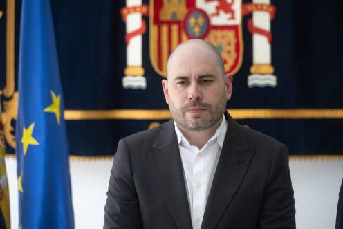 <i>El delegado del Gobierno en Ceuta, Miguel Ángel Pérez Triano. / Europa Press. </i>