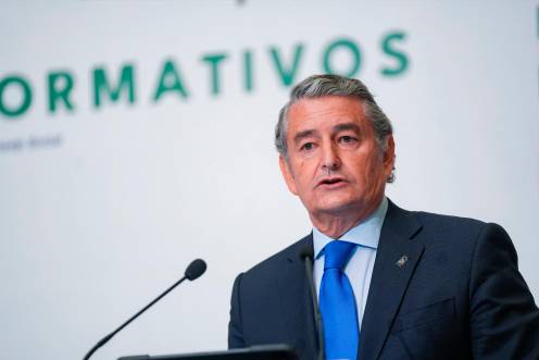 <i>El vicepresidente primero y consejero de Presidencia, Sanidad y Emergencias de la Junta de Andalucía, Antonio Sanz. / Europa Press. </i>