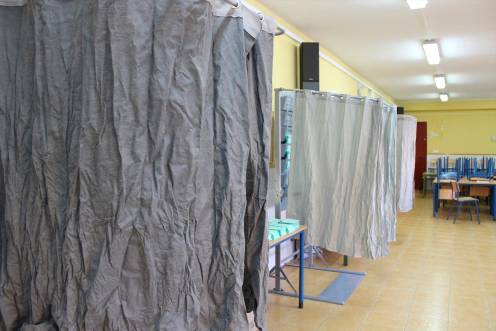 <i>Imagen de un colegio electoral. / Archivo. / Europa Press</i>