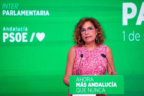 <i>María Jesús Montero, en una imagen de archivo. / María José López / Europa Press.</i>