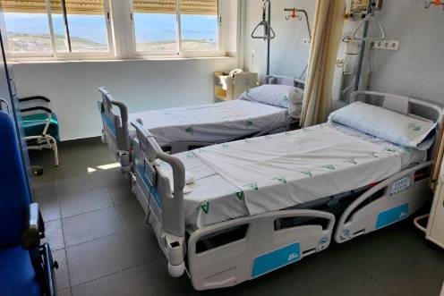 <i>Una habitación del Hospital de Úbeda. / Junta de Andalucía / Europa Press</i>
