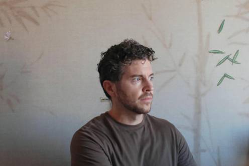 <i>El artista jiennense David Calderón. </i>