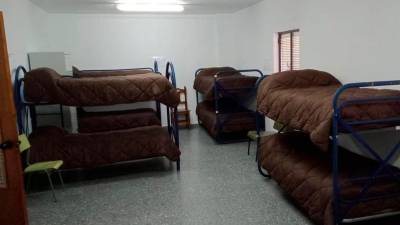 Interior del albergue de temporeros. Archivo. / Ayuntamiento de Torredonjimeno.