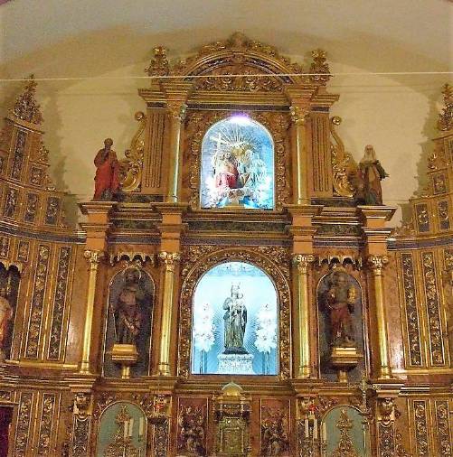 <i>Retablo del alta mayor. </i>