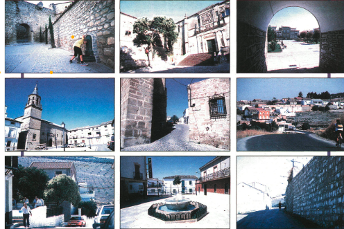 <i>Algunos de los monumentos históricos a los que hace referencia el reportaje en imágenes de archivo. / Archivo histórico Diario JAÉN.</i>