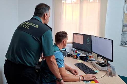 <i>La investigación la ha llevado a cabo el Equipo ROCA de la Compañía de Andújar. / Guardia Civil.</i>