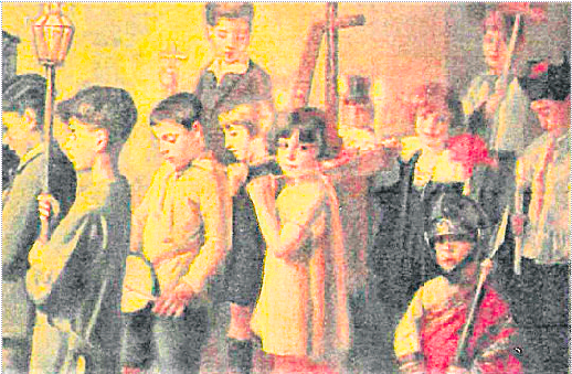 La otra Semana Santa: la de los niños, la de las esperadas cruces de mayo
